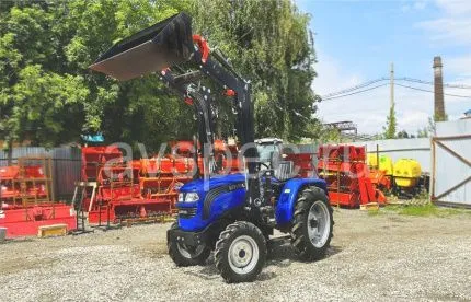 Трактор LOVOL TE 244 без кабины c погрузчиком