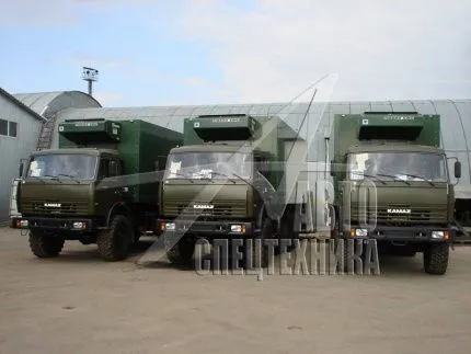 Промтоварный фургон КамАЗ 43118