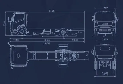 Фургон JAC N 75