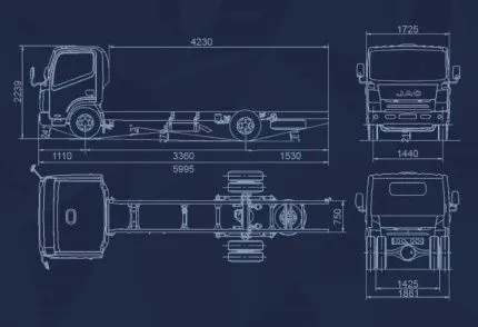 Фургон JAC N 120